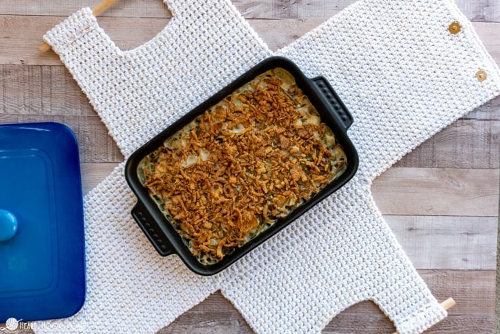 how to crochet a casserole carrier