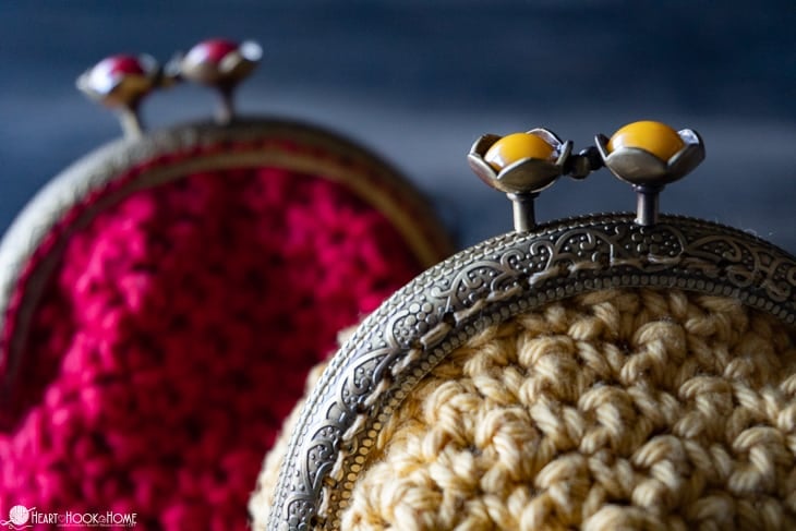 Classic Coin Purse crochet pattern and tutorial