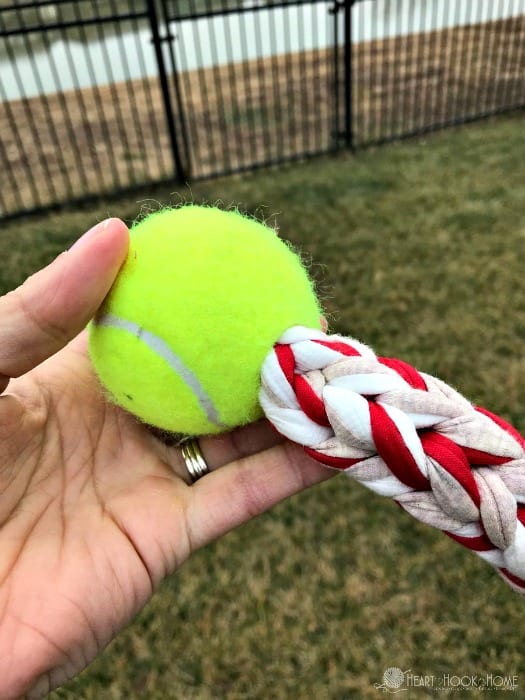 dog toy crochet
