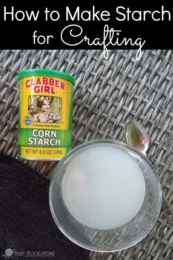 Making Super Heavy Starch for Crafting at Home