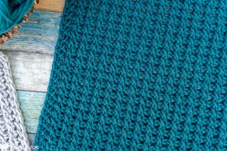 Sample of Tunisian Crossed Stitch